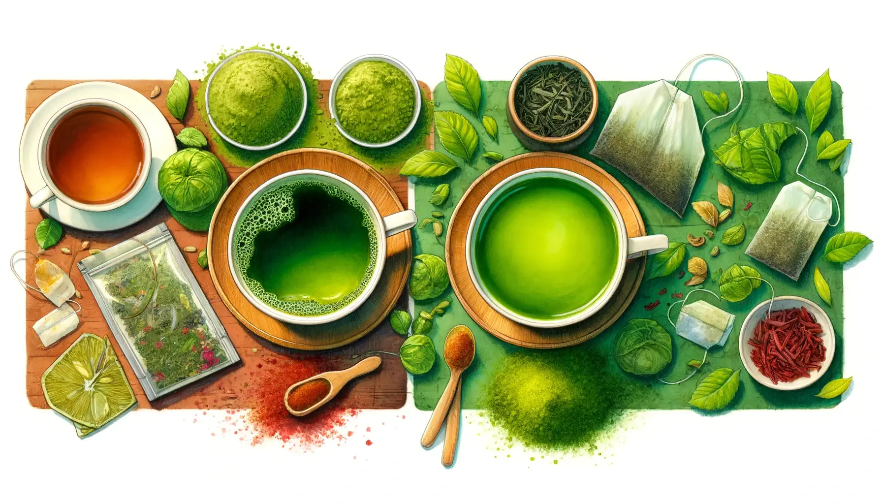 Does Matcha Tea Stain Teeth More Than Green Tea