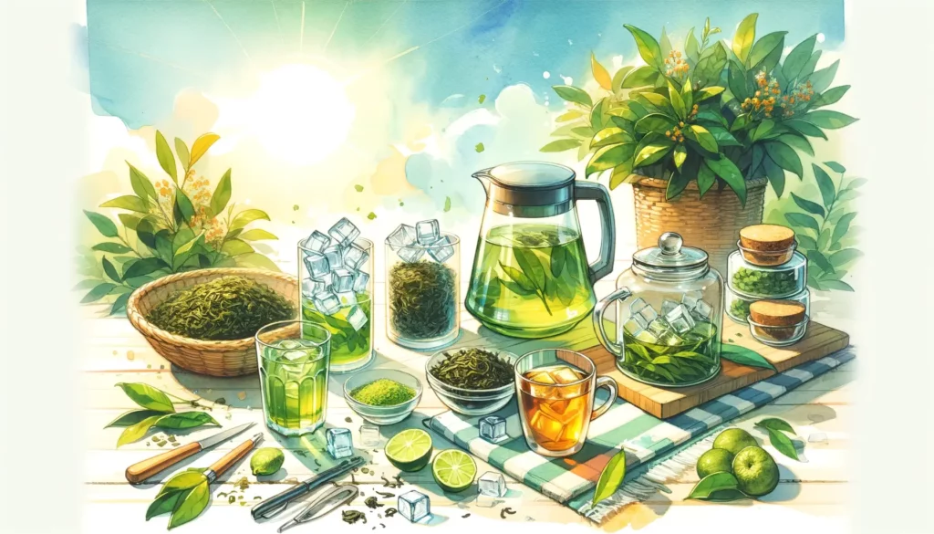 How To Select Green Tea For Brewing Iced Tea